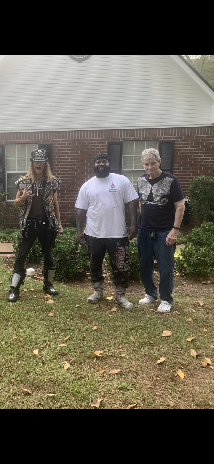 JC Painting team at completed job site